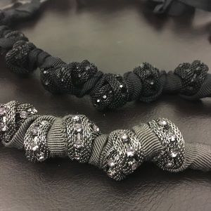 Ladies J Crew Ribbon Necklace (2)